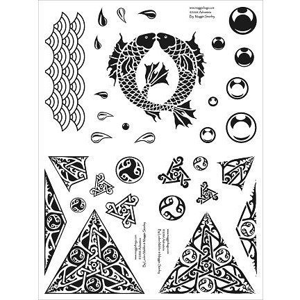 Fish and Celtic Black & White