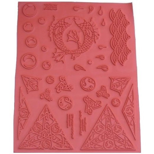 Fish and Celtic Rubber Sheet