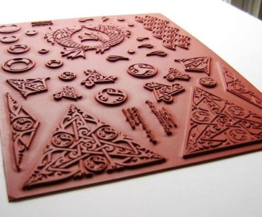 Fish and Celtic Rubber Sheet AT