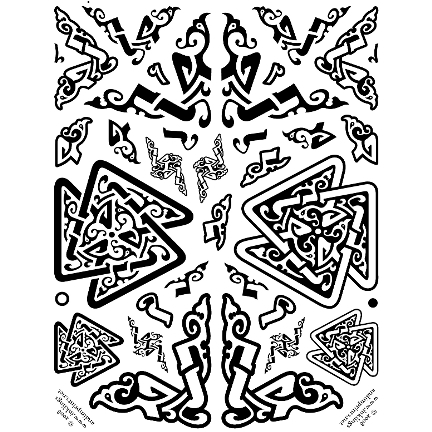 Celtic Mandala Sheet